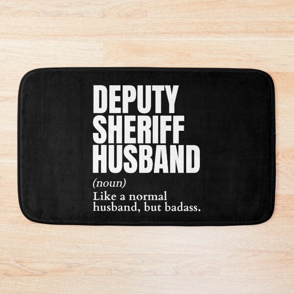 Item preview, Funny Badass Deputy Sheriff Husband Definition designed and sold by EndlessFreedom.