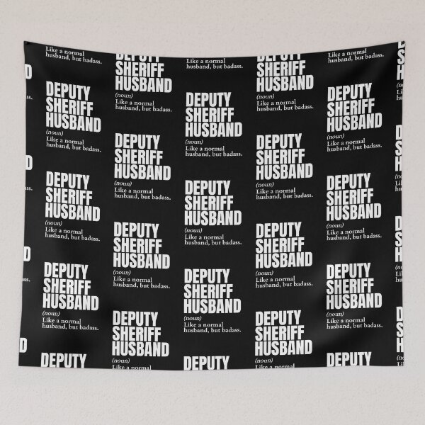 Item preview, Funny Badass Deputy Sheriff Husband Definition designed and sold by EndlessFreedom.