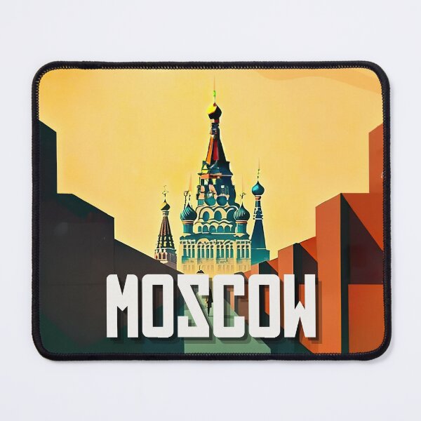Item preview, Moscow USSR Retrofuturism designed and sold by ASwissBear.