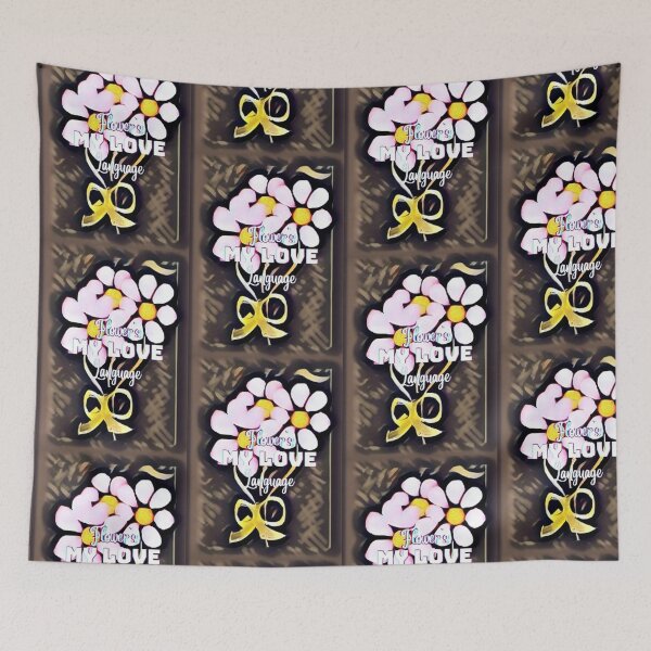 Item preview, Flower's My Love Language  designed and sold by IvaRenee.