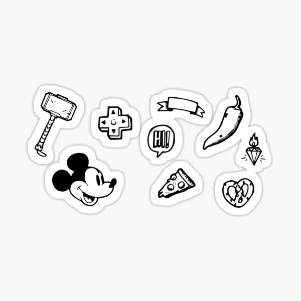 Stickers set 3.0 Pegatina