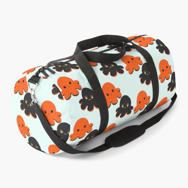 Item preview, Moody Reversible Octopus Duo in Orange and Black designed and sold by ShopBabyFace.