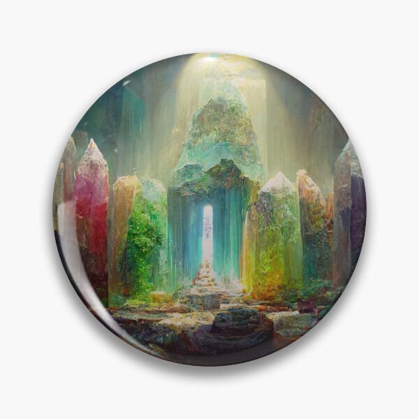 Item preview, 01.1 Inner Earth Ethereal Crystal Caverns  designed and sold by StarbuckLight.