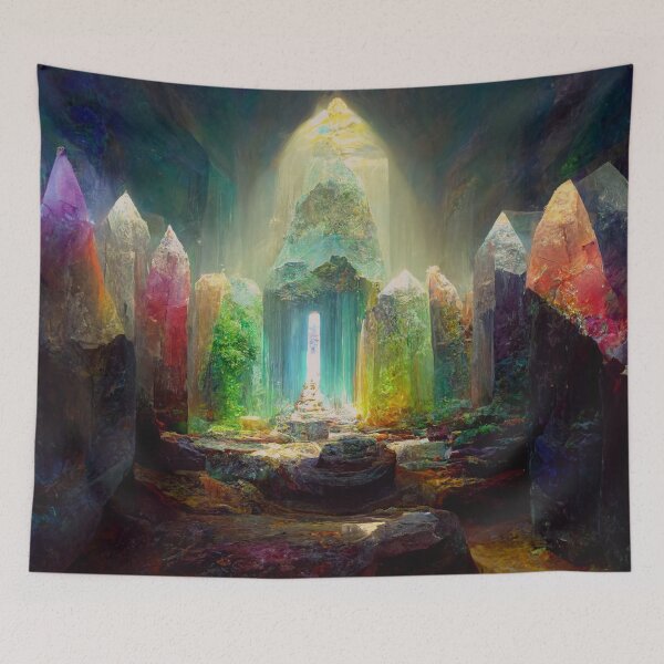 Item preview, 01.1 Inner Earth Ethereal Crystal Caverns  designed and sold by StarbuckLight.