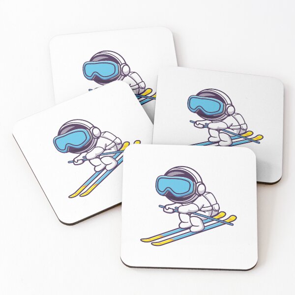 Item preview, Cute Astronaut SNOWBOARDIND. designed and sold by justbeaweesome.