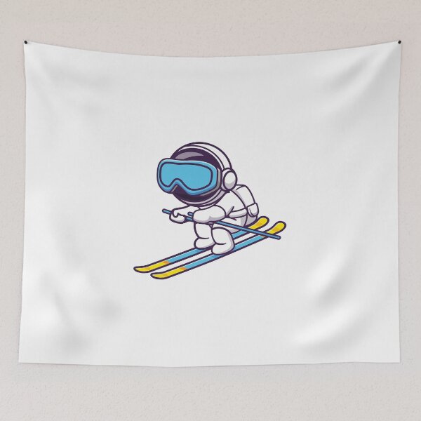 Item preview, Cute Astronaut SNOWBOARDIND. designed and sold by justbeaweesome.