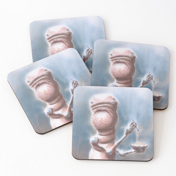 Item preview, Anthropomorphic Earthworm Eating Pasta designed and sold by EderArt.