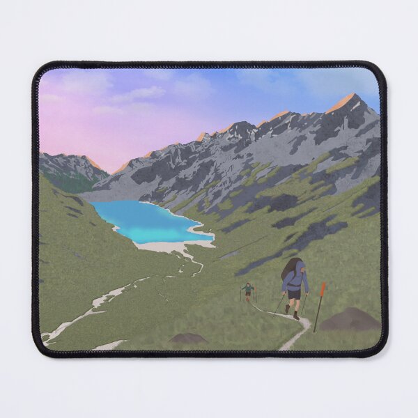 Item preview, Te Araroa Trail Poster designed and sold by KeziahCreates.