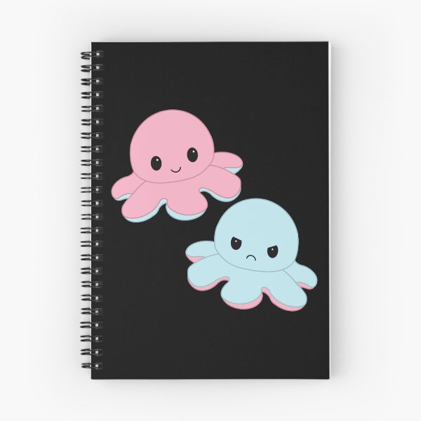 Item preview, Moody Reversible Octopus Duo in Pink and Blue designed and sold by ShopBabyFace.