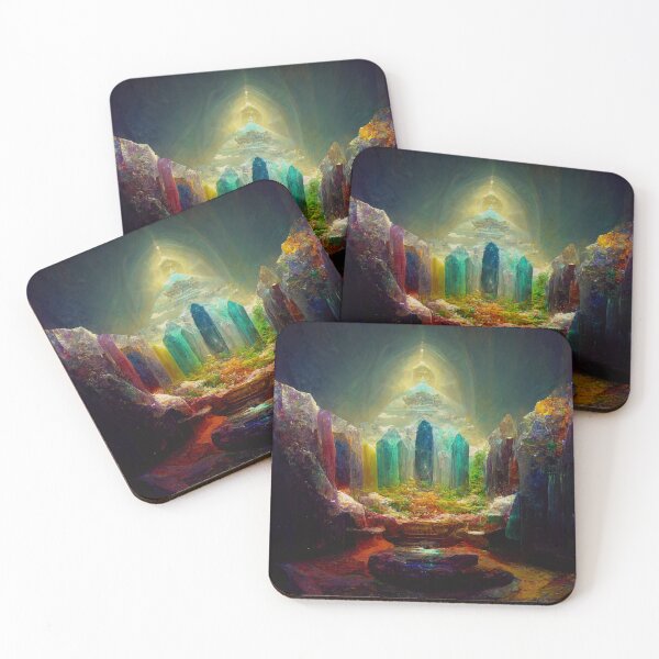 Item preview, 01.3 Inner Earth Ethereal Crystal Caverns  designed and sold by StarbuckLight.