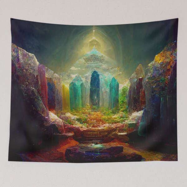 Item preview, 01.3 Inner Earth Ethereal Crystal Caverns  designed and sold by StarbuckLight.