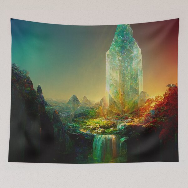 Item preview, 01.4 Inner Earth Ethereal Crystal Caverns  designed and sold by StarbuckLight.