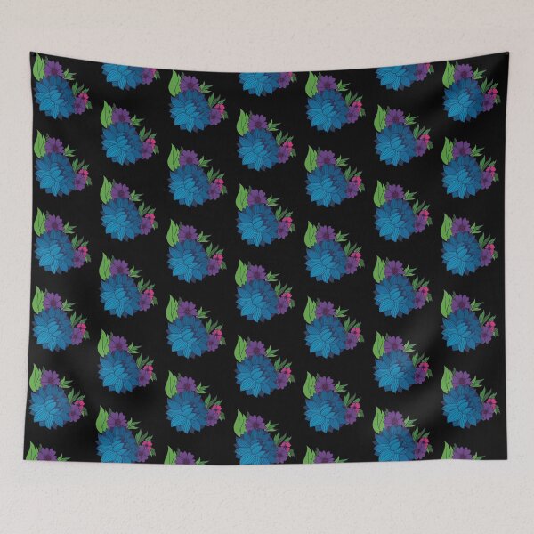 Item preview, Flowers in black designed and sold by SpaceHead-Art.