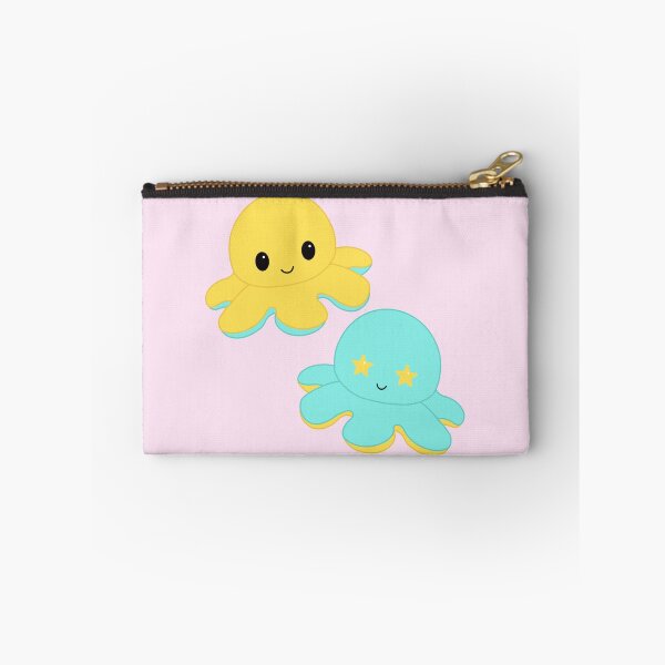 Item preview, Moody Reversible Octopus Duo in Yellow and Aqua designed and sold by ShopBabyFace.