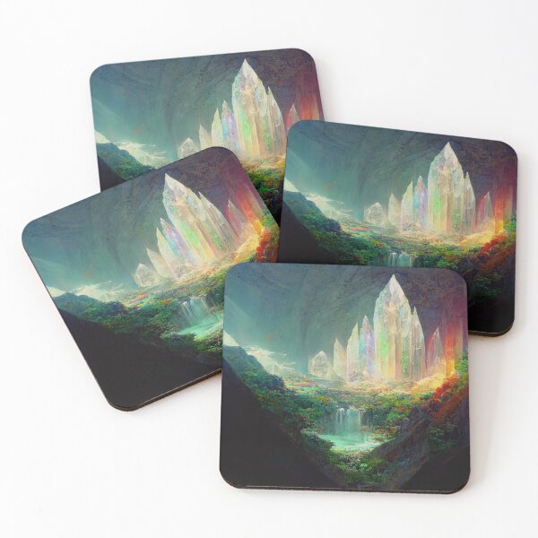 Item preview, 01.7 Inner Earth Ethereal Crystal Caverns  designed and sold by StarbuckLight.