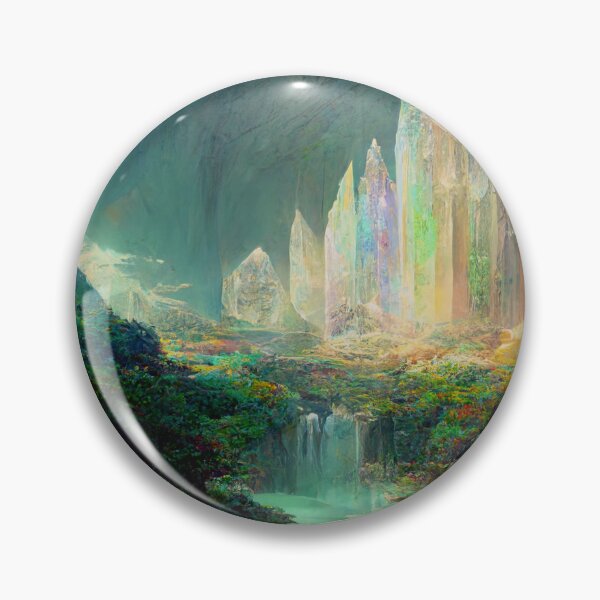 Item preview, 01.7 Inner Earth Ethereal Crystal Caverns  designed and sold by StarbuckLight.