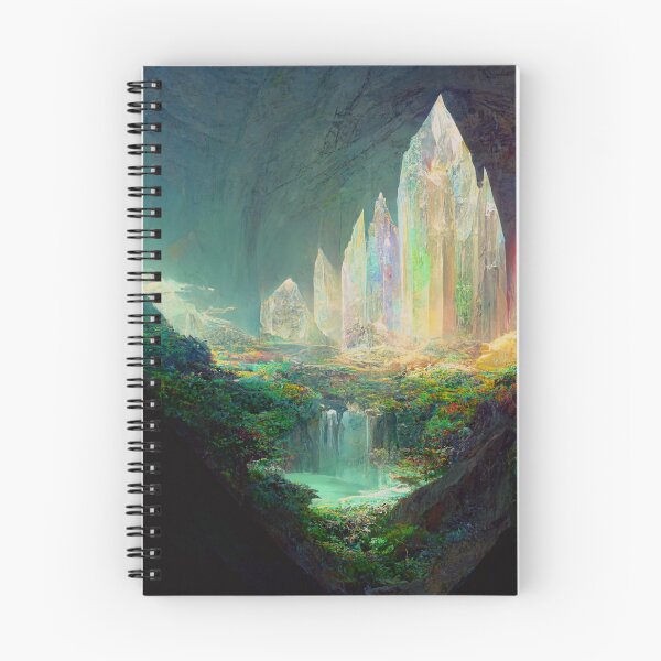 Item preview, 01.7 Inner Earth Ethereal Crystal Caverns  designed and sold by StarbuckLight.