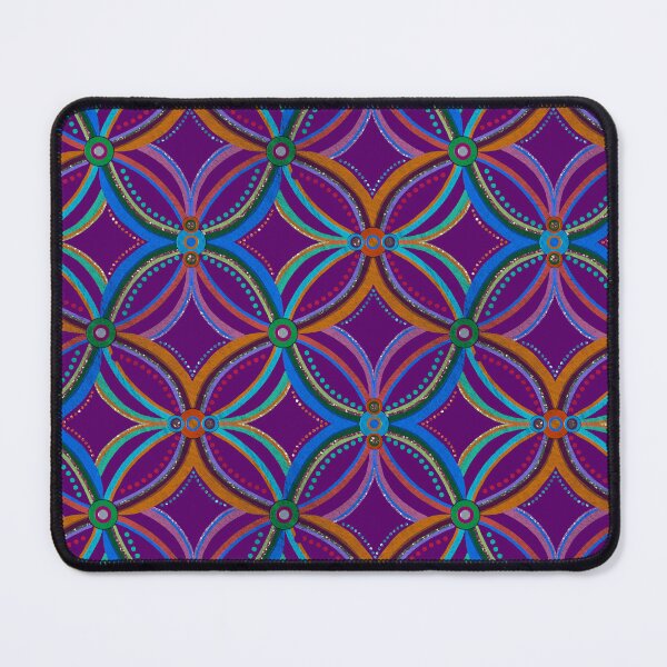 Item preview, Geometric Rainbow Glam Ring Pattern designed and sold by Jane Izzy Designs.
