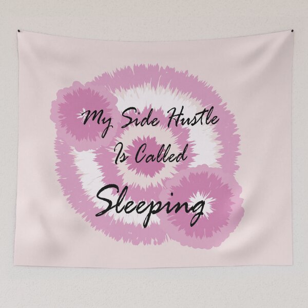 Artikelvorschau, Mein Side Hustle heißt Sleep Salmon Pink entworfen und verkauft von Zovanah.