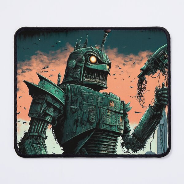 Item preview, Monster giant robot attacking the city designed and sold by KoolArtDistrict.
