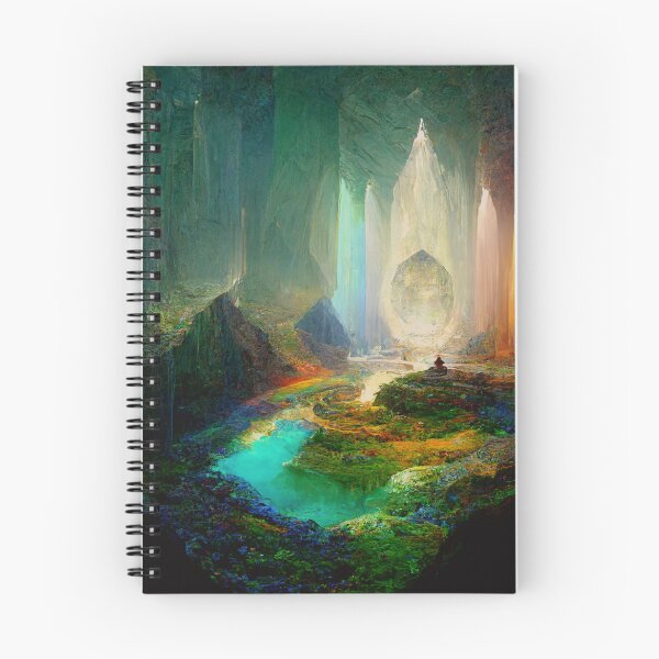 Item preview, 01.9 Inner Earth Ethereal Crystal Caverns  designed and sold by StarbuckLight.