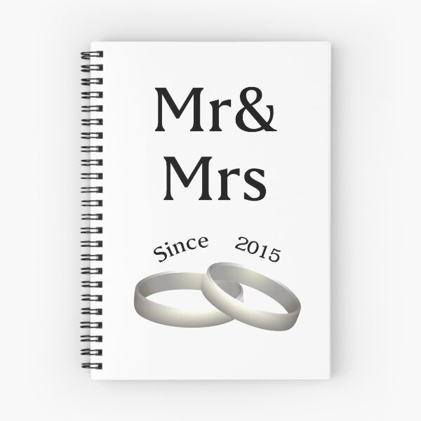 Item preview, 2nd anniversary matching Mr. And Mrs. Since 2015 designed and sold by Seas Wanda.