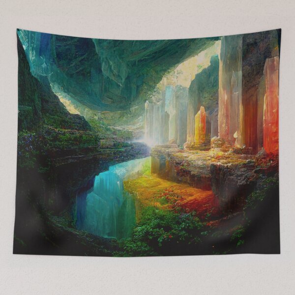 Item preview, 1.2 Inner Earth Ethereal Crystal Caverns  designed and sold by StarbuckLight.