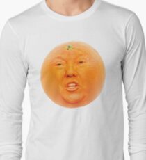 The Annoying Trump - The Annoying Orange Parody Long Sleeve T-Shirt