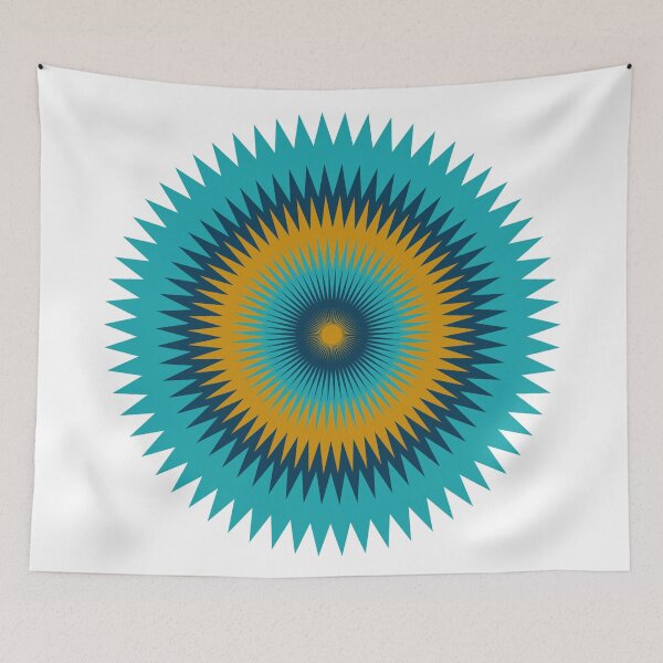 Item preview, Zig Zag Circles designed and sold by Texterns.