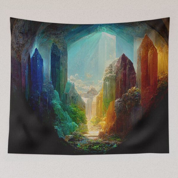 Item preview, 1.6 Inner Earth Ethereal Crystal Caverns  designed and sold by StarbuckLight.