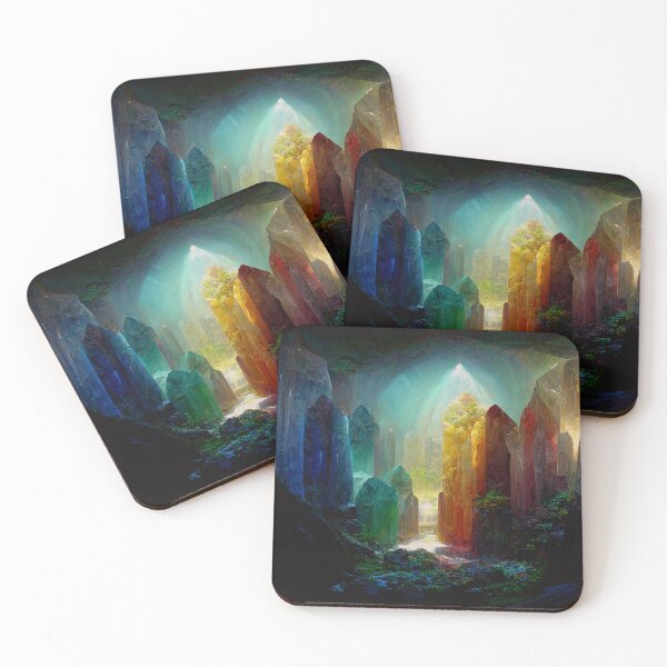 Item preview, 1.7 Inner Earth Ethereal Crystal Caverns  designed and sold by StarbuckLight.