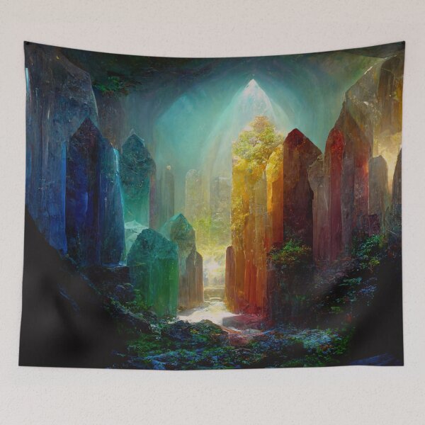 Item preview, 1.7 Inner Earth Ethereal Crystal Caverns  designed and sold by StarbuckLight.
