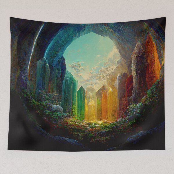 Item preview, 1.8 Inner Earth Ethereal Crystal Caverns  designed and sold by StarbuckLight.