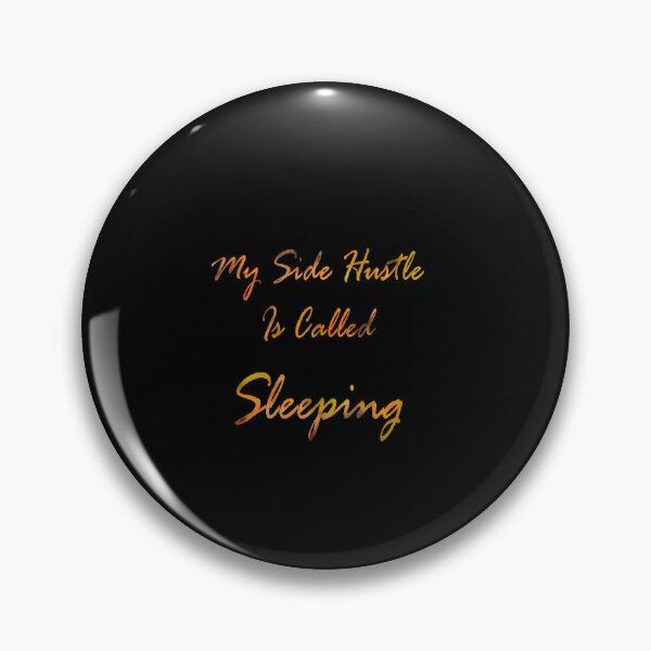 Artikelvorschau, Mein Side Hustle heißt Sleep Orange/Gold entworfen und verkauft von Zovanah.