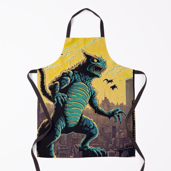 Item preview, Giant Monster Cat attacking the city designed and sold by KoolArtDistrict.