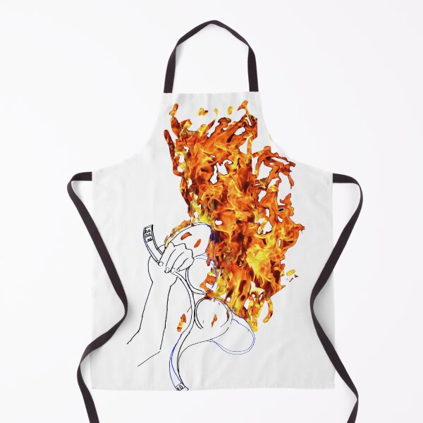 Item preview, Bra Burning meme cartoon Illustraition designed and sold by AmandaFineArt.