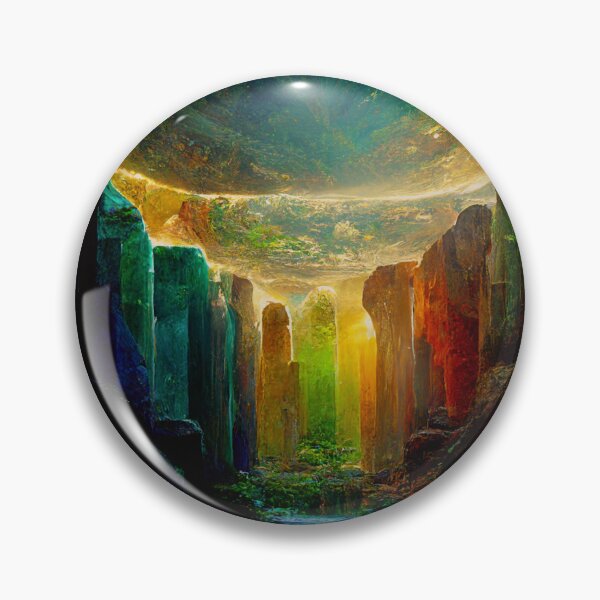 Item preview, 1.9 Inner Earth Ethereal Crystal Caverns  designed and sold by StarbuckLight.