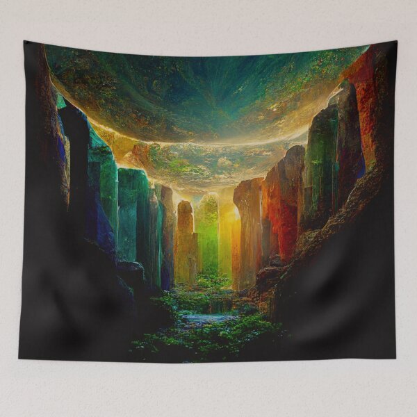 Item preview, 1.9 Inner Earth Ethereal Crystal Caverns  designed and sold by StarbuckLight.