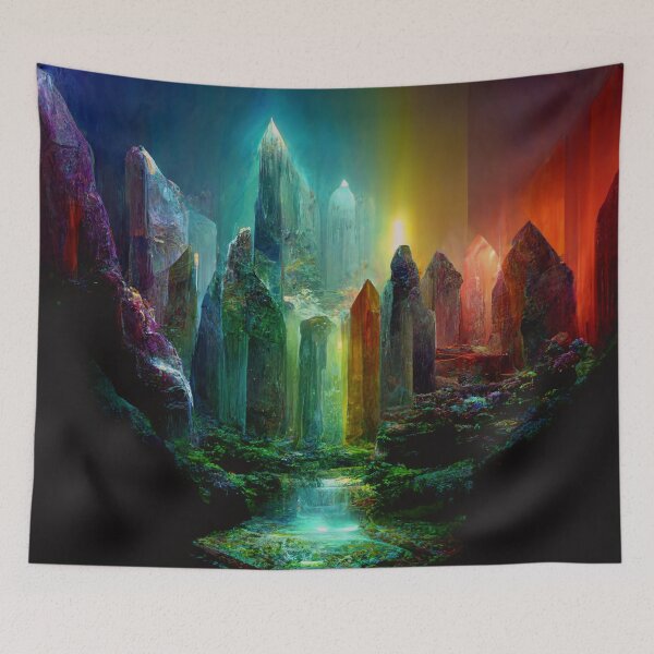 Item preview, 2.0 Inner Earth Ethereal Crystal Caverns  designed and sold by StarbuckLight.