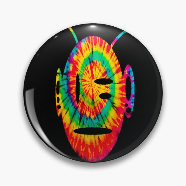 Item preview, Three eyed Alien silhouette multicolor vintage cartoon Vector design original artwork by sage alien designed and sold by Design Repo.