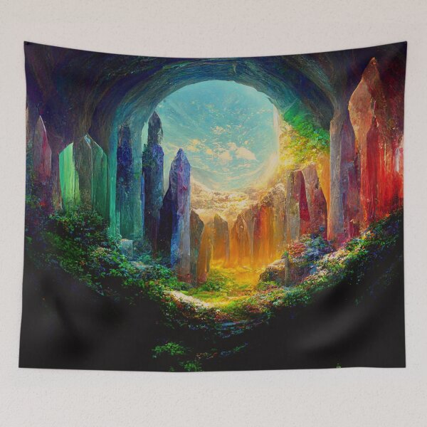 Item preview, 2.1 Inner Earth Ethereal Crystal Caverns  designed and sold by StarbuckLight.