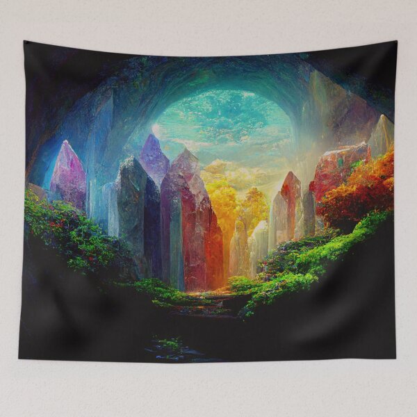 Item preview, 2.2 Inner Earth Ethereal Crystal Caverns  designed and sold by StarbuckLight.