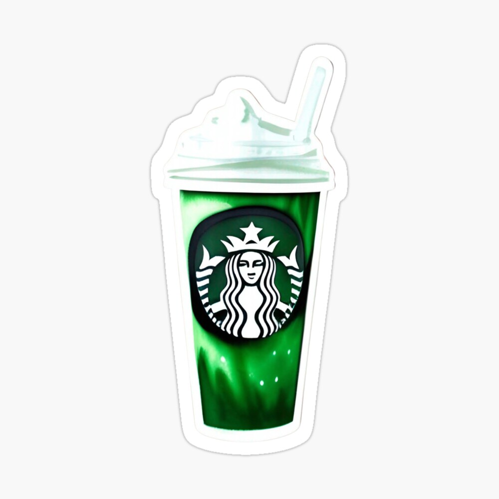 A cute Starbucks Drink Sticker!  Starbucks drinks, Starbucks