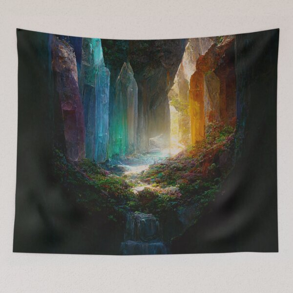 Item preview, 2.3 Inner Earth Ethereal Crystal Caverns  designed and sold by StarbuckLight.