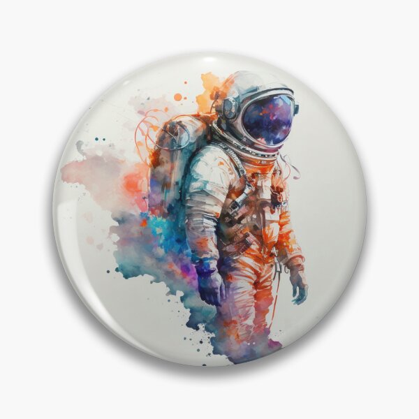 Item preview, Watercolor Astronaut designed and sold by RandomReviews.