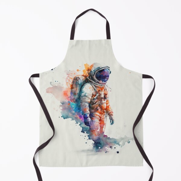 Artikelvorschau, Aquarell Astronaut entworfen und verkauft von RandomReviews.