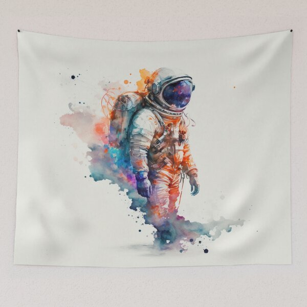 Item preview, Watercolor Astronaut designed and sold by RandomReviews.