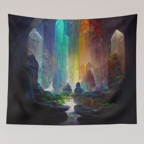 Item preview, 2.4 Inner Earth Ethereal Crystal Caverns  designed and sold by StarbuckLight.