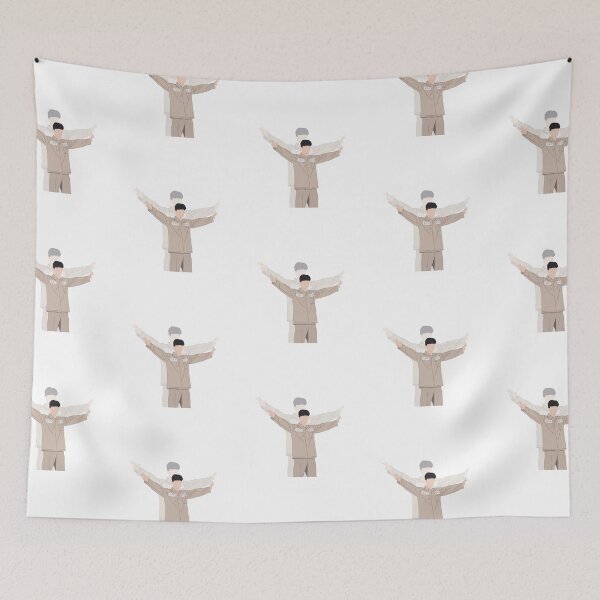 Item preview, Extraordinary attorney lovely character square fart & shadow background designed and sold by paintingtour.