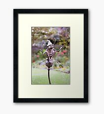 Seedpod Fountain detail Framed Print